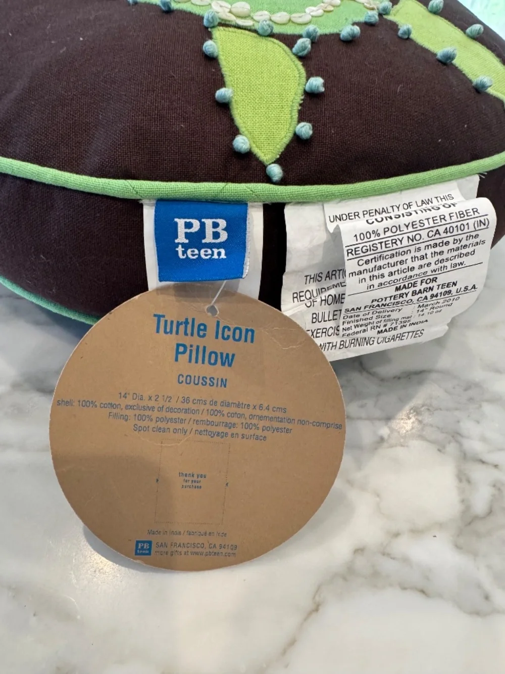 Sea Turtle decorative pillow